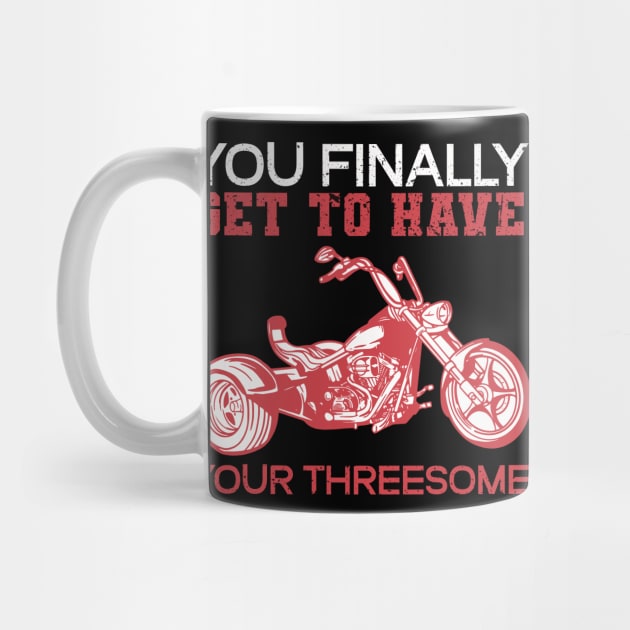 Trike Threesome Triker Triken Driver by Print-Dinner